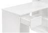 Woodville Письменный стол "Лайт" белый гладкий | Ширина - 58,2; Высота - 179; Длина - 115,3 см