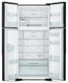 Hitachi двухкамерный холодильник Side-by-Side R-W660PUC7 GBK | No Frost | Общий объем: 540 л | Тип компрессора: Инверторный | Габариты (В х Ш х Г): 183.5 х 85.5 х 73.7 см | Цвет: Черный