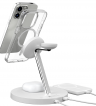 SwitchEasy Беспроводное зарядное устройство GS-103-235-290-12 MagPower 4 in 1 Magnetic Wireless Charging Stand. Цвет: белый