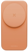 Energea Беспроводное зарядное устройство MagTrio 2, 3in1 magnetic wireless foldable charger Qi2 25W Orange