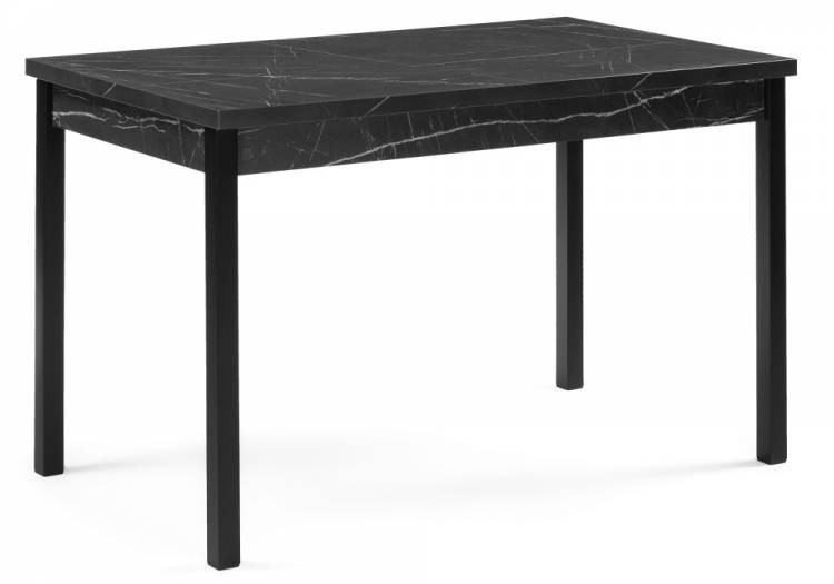 Woodville деревянный стол "Центавр" , 120(160)см*70см*76см , мрамор черный / черный матовый , страна производства - Россия / 550560