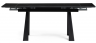 Woodville Стол "Бэйнбрук" черный мрамор | Ширина - 80; Высота - 76; Длина в разложенном виде - 200; Длина - 140см