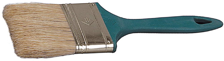 Зубр 63мм Кисть плоская УНИВЕРСАЛ-МАСТЕР "КП-11", натуральная щетина, пластмассовая ручка