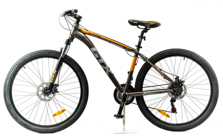 GTX горный велосипед ALPIN 2701 | Размер колеса - 27,5 | Размер рамы - 17"| Максимальный вес велосипедиста 110 кг | Рост велосипедиста 170-180| Количество скоростей-21 | Алюминиевая рама - GTX HOTROCKALLOY 6061 | Передний тормоз - ZOOM MECH DISC DB28