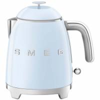Smeg KLF05PBEU Pastel Blue Электрический чайник – 0,8 л, 1400 Вт, автоматическое отключение, защита от включения без воды, пастельно-голубой цвет