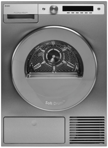 Asko T608HX.S отдельностоящий сушильный барабан | загрузка-8кг | программ-18 |страна-производитель-Словения | мощность-2000 | 92х64х72.3см  