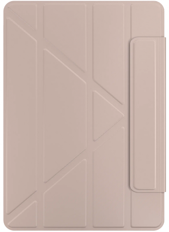 SwitchEasy Чехол SPD110093SP22 Origami для 2021~2019 iPad 10.2. Цвет: песочный розовый