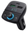 Ugreen Зарядное устройство автомобильное CD229 (80910) FM&Bluetooth Transmitter&Car Charger + TF Slot