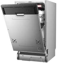 Toshiba Посудомоечная машина | ВхШхГ: 81,5х44,8х55 см | 10 комплектов посуды | 8 программ | 2 корзины | DW-10B3(B)-RU