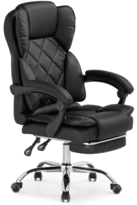 Woodville Компьютерное кресло Kolson black | Максимальная нагрузка - 130 кг | Материал обивки - Экокожа 