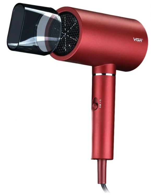 Фен для волос VGR V-431, красный