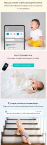 Видеоняня Умная камера видеонаблюдения для детей Xiaomi Xiaovv Baby monitor 2K C1 (XVV-3130S-BM-C1)