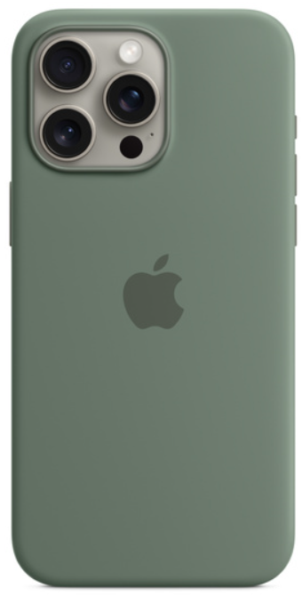 Silicone Case для iPhone 15 Pro с MagSafe/ Чехол силиконовый/ Cypress