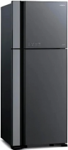 Hitachi двухкамерный холодильник HRTN7489DF GGRCS | Общий объем: 450 л | Тип компрессора: Инверторный | Габариты (ВxШxГ): 184x72x75 см | Цвет: Серый | Global