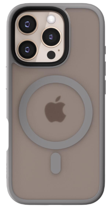  Benks Чехол для iPhone 16 Pro | MagClap Mist Case (MagSafe) | Цвет: Прозрачный Серый