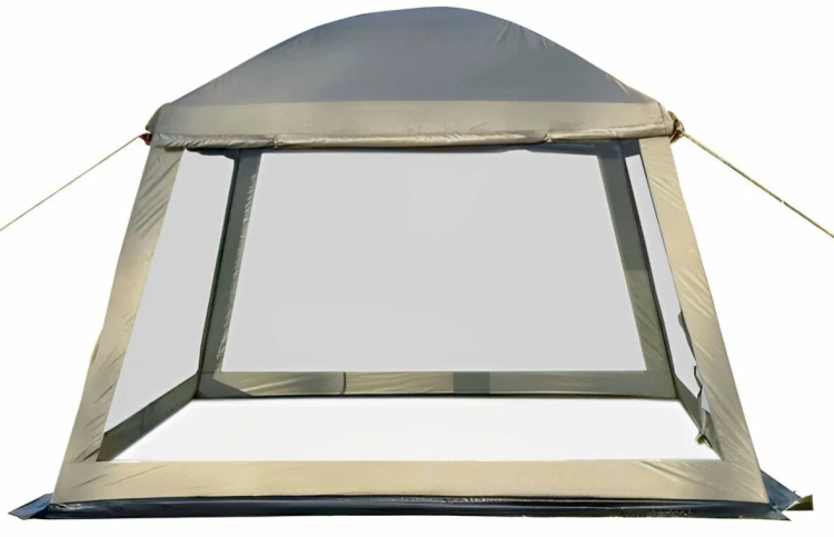 Палатка-шатер туристический c москитными сетками 320х320х240 см / беседка летняя садовая