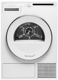 Asko T208C.W отдельностоящий сушильный барабан | Загрузка - 8кг | Программ - 9 | мощность - 2250Вт | Страна производства - Словения | Объем барабана - 117л | 92х64х72.3см 