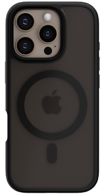  Benks Чехол для iPhone 16 Pro | MagClap Mist Case (MagSafe) | Цвет: Прозрачный Черный