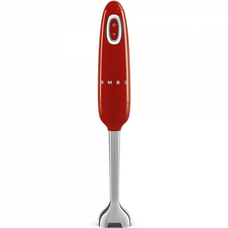 Погружной блендер SMEG HBF11RDEU \ Мощность: 700 Вт ,красный, стиль 50-х г.г.