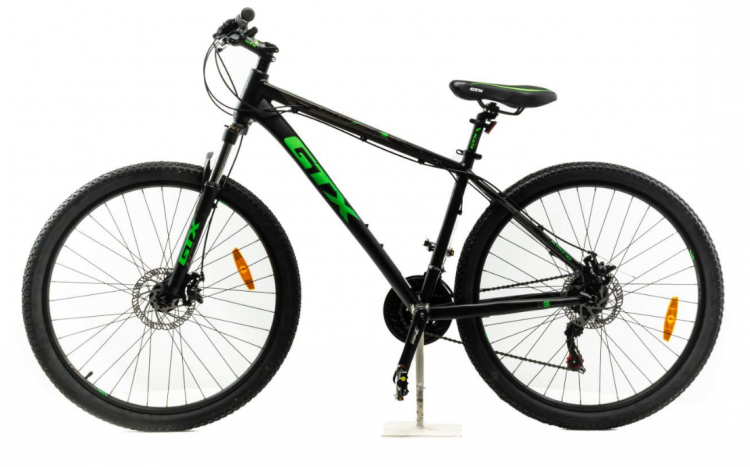 GTX горный велосипед ALPIN 2702 | Размер колеса - 27,5 | Размер рамы - 17"| Максимальный вес велосипедиста 110 кг | Рост велосипедиста 170-175| Количество скоростей-21 | Алюминиевая рама - GTX TAHOE ALLOY 6061 | Обод - GTX TECH DP17 | Руль -  GTX S3 riser