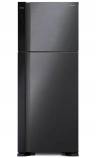 Hitachi двухкамерный холодильник HRTN7489DF BBKCS | Общий объем: 489 л | Тип компрессора: Инверторный | Габариты (ВxШxГ): 184x72x75 см | Цвет: Черный