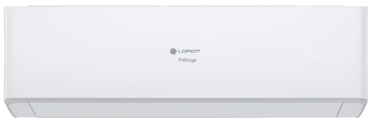 Loriot Prestigè LAC-12AH на 36 кв.м. настенная сплит-система  | функция температурного контроля iFeel | иониор воздуха | режим ультра тихой работы и ночной режим