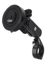 GR-MT6 | Держатель для телефона на руль с двойным магнитом | Магнитный крепеж с вибродемпфером и антикражным креплением для смартфона