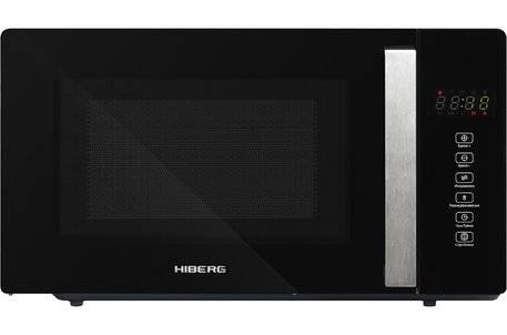 Микроволновая печь HIBERG VM-4088 B / 20 л, 700 Вт, переключатели - сенсор, дисплей, 45.4 см x 26.2 см x 33 см
