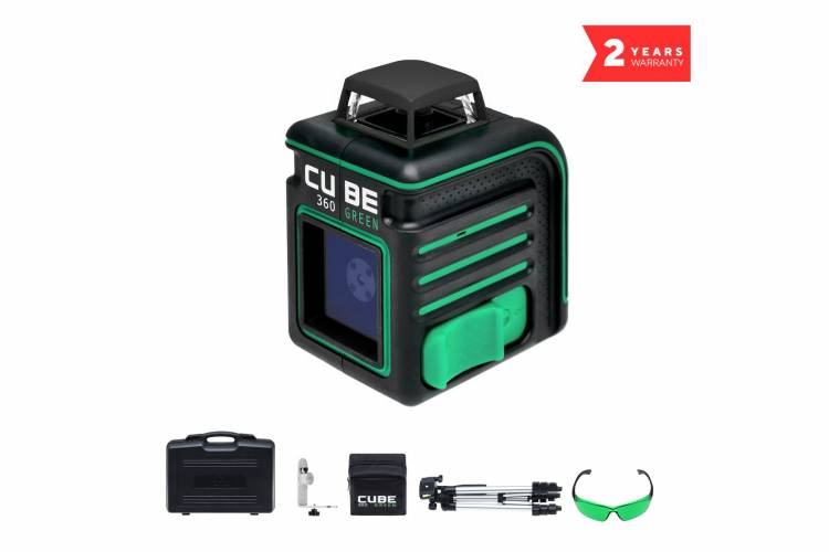 ADA CUBE 360 Green Ultimate Edition Построитель лазерных плоскостей А00470