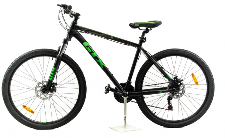 GTX горный велосипед ALPIN 2702 | Размер колеса - 27,5 | Размер рамы - 19"| Максимальный вес велосипедиста 110 кг | Рост велосипедиста 170-180| Количество скоростей-21 | Алюминиевая рама - GTX HOTROCKALLOY 6061 | Передний переключатель - Shimano TZ30 | За