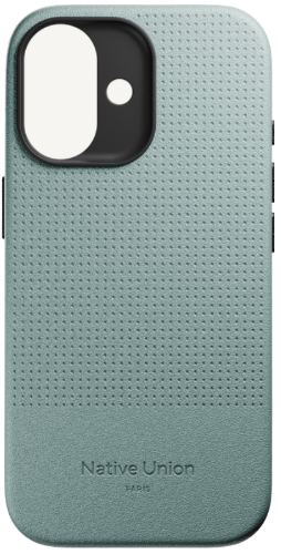 Native Union Чехол для iPhone 17 (RE) Active Classic Case MagSafe, зелёный сланец