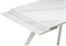 Woodville Стол Габбро белый мрамор | Ширина - 80; Высота - 76; Длина стола в разложенном виде: 200 Длина: 140см