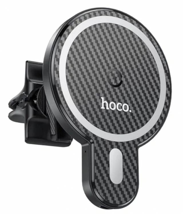 Магнитный держатель Hoco CA85 черный