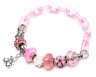 Набор для создания украшений для девочки , браслеты / в розовом цвете , для детей от 3 лет