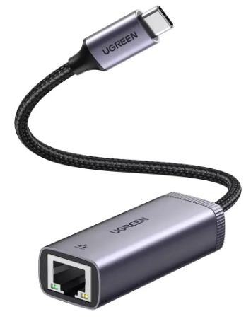 UGREEN Адаптер CM483 (40322) USB-C Gigabit Ethernet Adapter. Цвет: серый