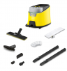 Karcher SC 4 Deluxe EasyFix пароочиститель напольный | мощность - 2200 Вт | макс. давление пара - 4 бар | комплект для уборки пола EasyFix + удлинительные трубки (2x0,5 м)
