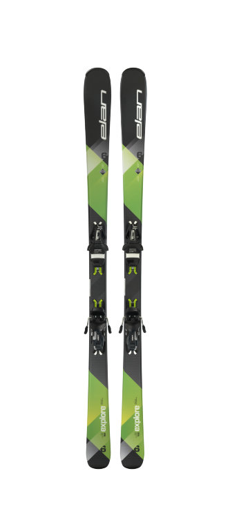 Горные лыжи с креплениями Elan 2017-18 Explore 6 EL 9 LS green см: 152
