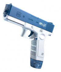 Водный детский пистолет /  электрический на аккумуляторе - 1500 мАч, резервуар - 550 мл, водонепроницаемый, дальность стрельбы 10-12 м.