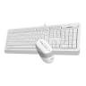 Клавиатура + мышь A4Tech Fstyler F1010 Белый/серый Global