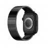 Mageasy магнитный ремешок из нержавеющей стали Maestro M | для Apple Watch 42 мм, 44 мм, 45 мм, Ultra 49 мм | Цвет: Черный