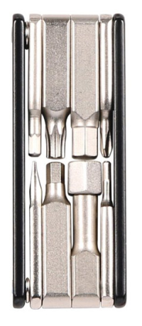 One S.Tool 8 Велосипедный Мультитул | Страна Чехия | 8 функций | Материал хром-ванадиум и алюминий | Шестигранники, крестовая отвертка, плоская отвертка | One Size