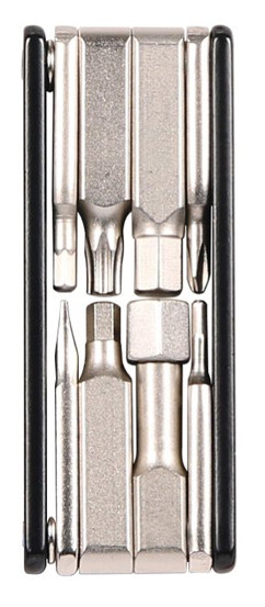 One S.Tool 8 Велосипедный Мультитул | Страна Чехия | 8 функций | Материал хром-ванадиум и алюминий | Шестигранники, крестовая отвертка, плоская отвертка | One Size