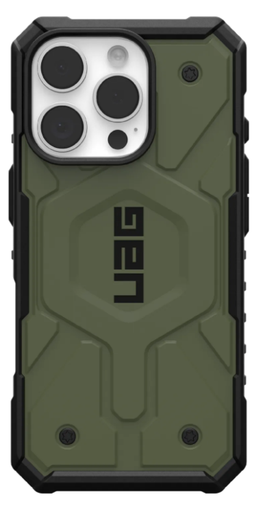 Urban Armor Gear Чехол для iPhone 16 Pro Pathfinder case с MagSafe, Olive 