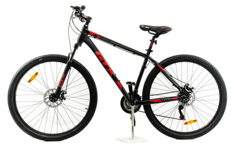 GTX Горный велосипед BIG 2902 | Размер колеса - 29 | Размер рамы - 19| Максимальный вес велосипедиста 115 кг | Рост велосипедиста 170-175 | Количество скоростей - 21 | Алюминиевая рама - GTX TAHOE ALLOY 6061 | Вилка - GTX N780 MLO | Цепь - Z50 |
