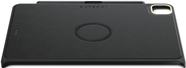 Satechi Чехол для iPad Pro 11" из веганской кожи магнитный Vegan Leather Magnetic, Цвет: черный