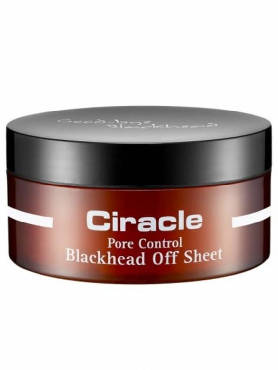 Ciracle / Салфетки для удаления черных точек Ciracle Pore Control Blackhead off Sheet, 40 шт. + пинцет
