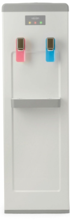 Кулер Vatten V08WK | Напольный, компрессорный, нагрев/охлаждение , 2 крана, белый | 1000х310х350 мм | Global