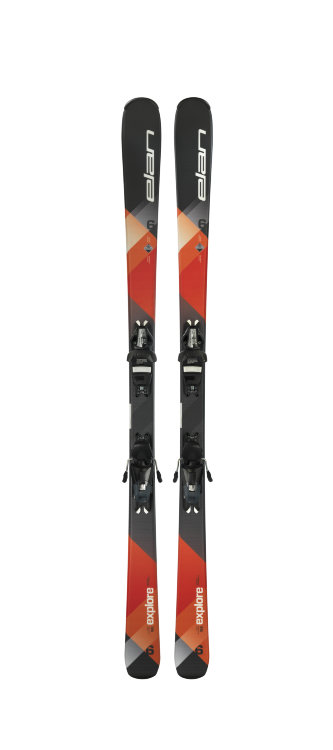 Горные лыжи с креплениями Elan 2017-18 Explore 6 EL 9 LS orange см: 152