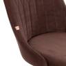 Tetchair Кресло SWAN флок , коричневый, 6 15332
