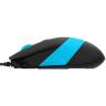 Клавиатура + мышь A4Tech Fstyler F1010 черный/синий Global